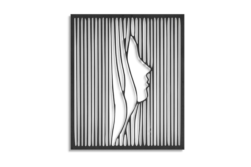 Decorative Metal Wall Accessory 50x60 - Innredning - Veggdekorasjon - Skilt - Metallskilt