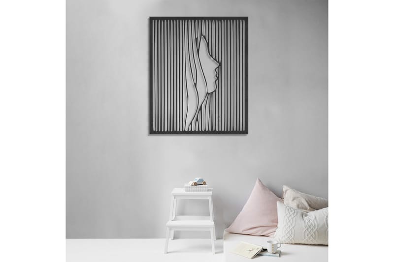 Decorative Metal Wall Accessory 50x60 - Innredning - Veggdekorasjon - Skilt - Metallskilt