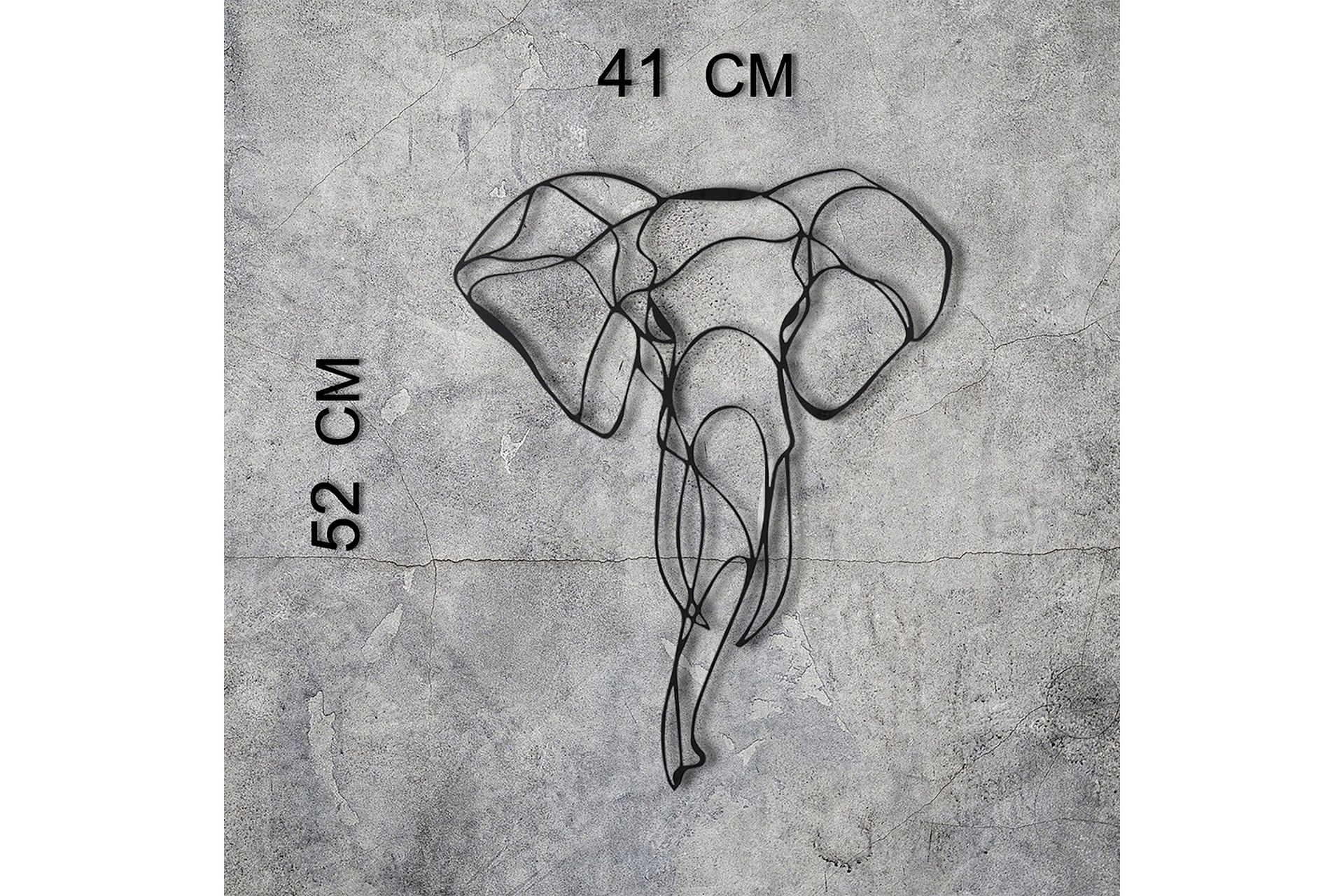 Decorative Metal Wall Accessory 52x41 - Innredning - Veggdekorasjon - Skilt - Metallskilt