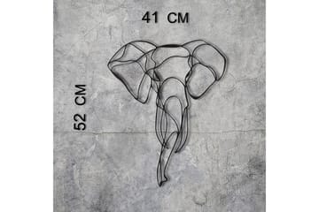 Decorative Metal Wall Accessory 52x41 - Innredning - Veggdekorasjon - Skilt - Metallskilt