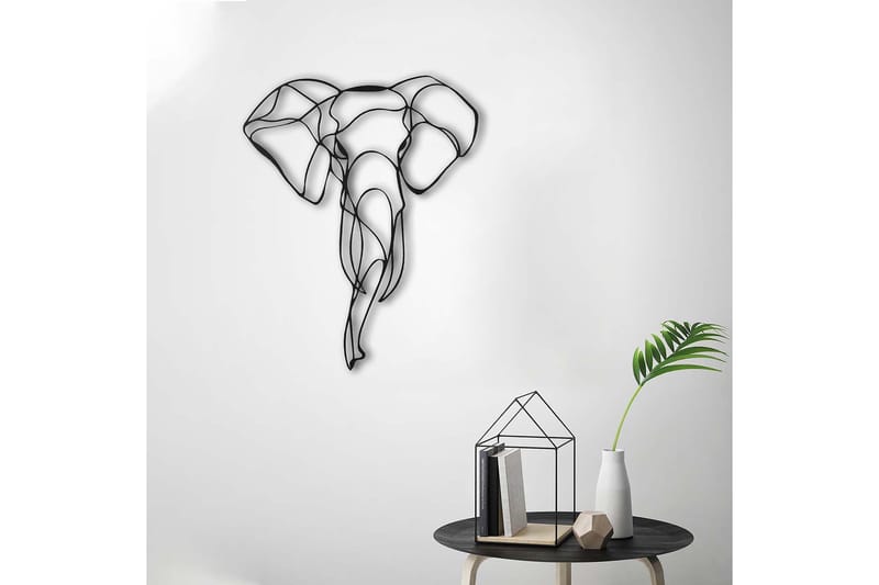 Decorative Metal Wall Accessory 52x41 - Innredning - Veggdekorasjon - Skilt - Metallskilt