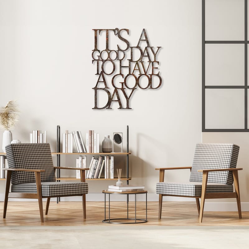 Decorative Metal Wall Accessory Wallxpert - Innredning - Veggdekorasjon - Skilt - Metallskilt