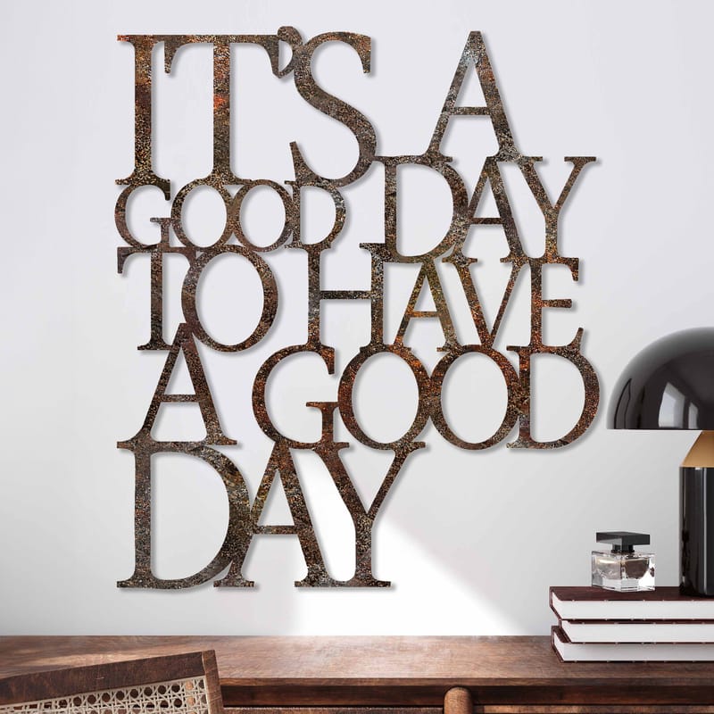 Decorative Metal Wall Accessory Wallxpert - Innredning - Veggdekorasjon - Skilt - Metallskilt