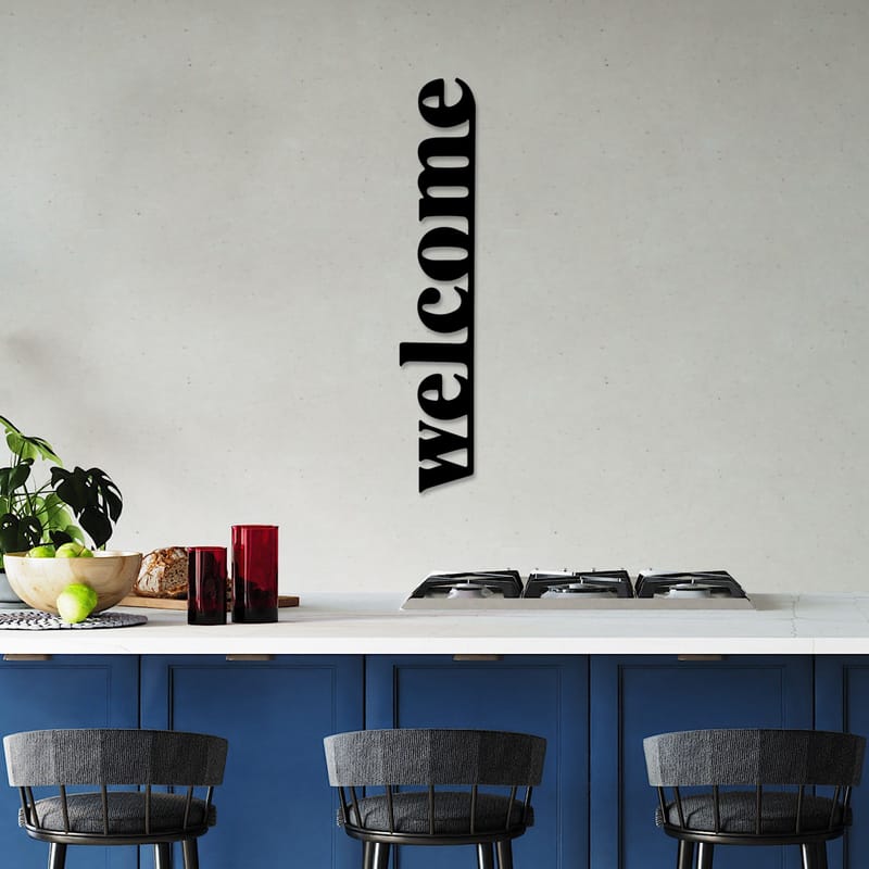 Decorative Metal Wall Accessory Wallxpert - Innredning - Veggdekorasjon - Skilt - Metallskilt
