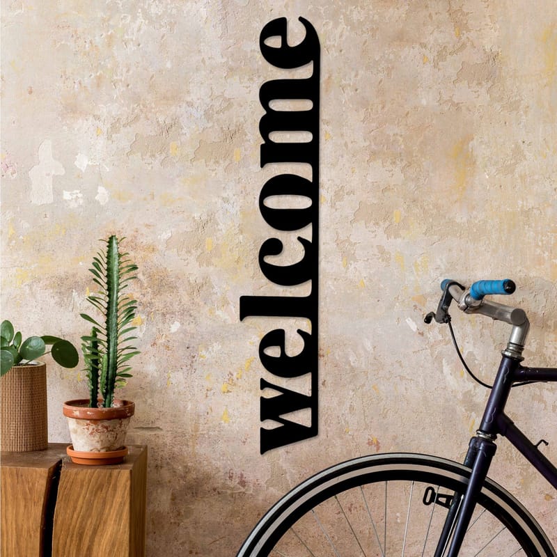 Decorative Metal Wall Accessory Wallxpert - Innredning - Veggdekorasjon - Skilt - Metallskilt