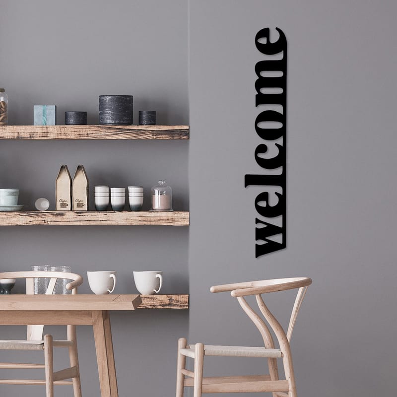 Decorative Metal Wall Accessory Wallxpert - Innredning - Veggdekorasjon - Skilt - Metallskilt