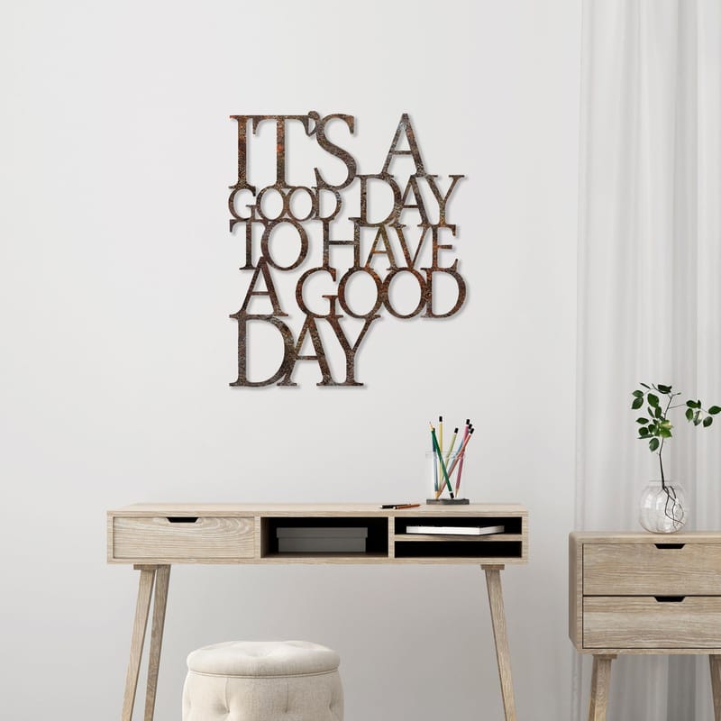 Decorative Metal Wall Accessory Wallxpert - Innredning - Veggdekorasjon - Skilt - Metallskilt