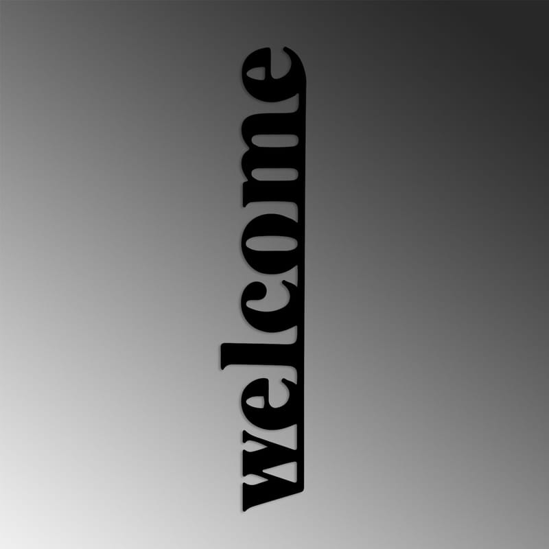 Decorative Metal Wall Accessory Wallxpert - Innredning - Veggdekorasjon - Skilt - Metallskilt