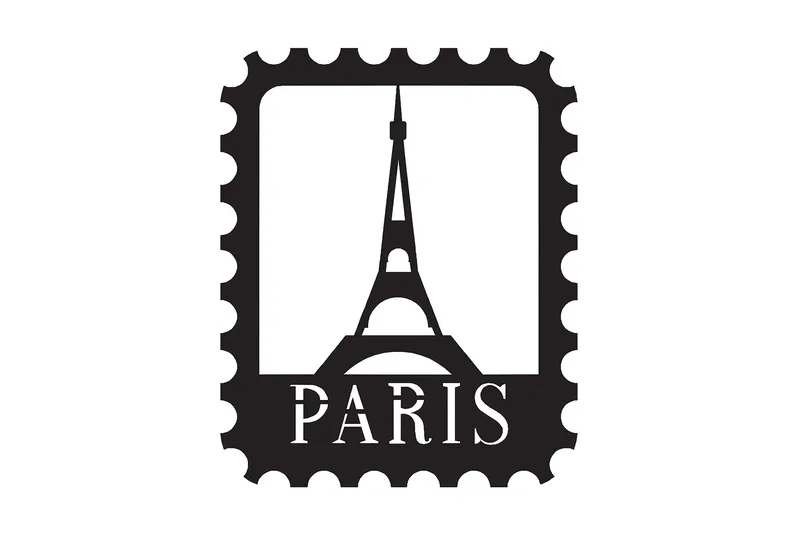 Dekorativ Veggdekor 30x37 cm, Svart