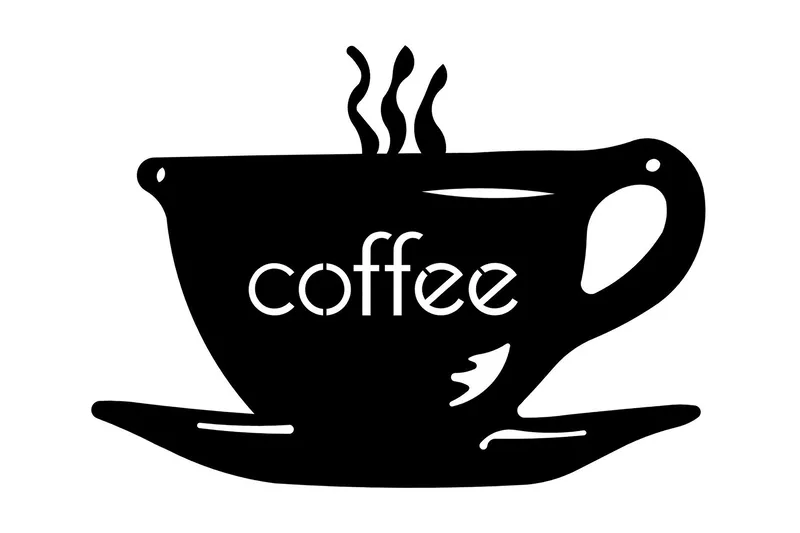 Dekorativ Veggpynt - Svart - Innredning - Veggdekorasjon - Skilt - Metallskilt