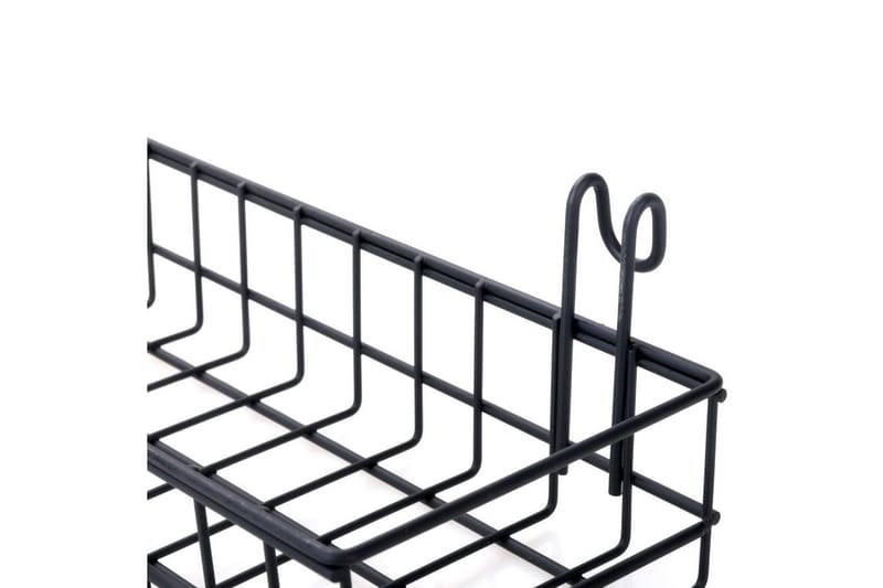 Dekorativ Veggpynt - Svart - Oppbevaring - Oppbevaring til småting - Kurver - Trådkurve