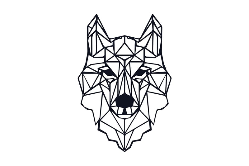 Dekorativ Veggpynt, Svart