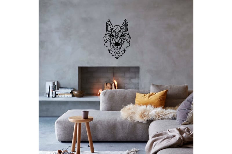 Dekorativ Veggpynt - Svart - Innredning - Veggdekorasjon - Skilt - Metallskilt