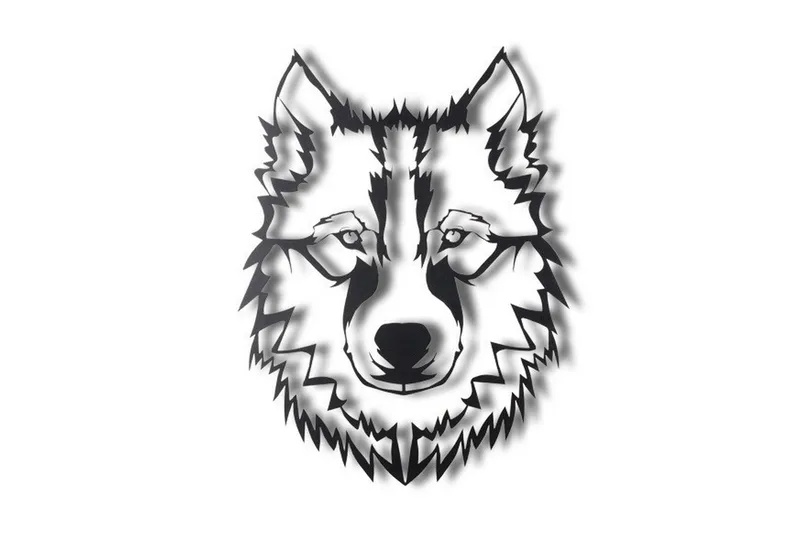 Dekorativ Veggpynt - Svart - Innredning - Veggdekorasjon - Skilt - Metallskilt