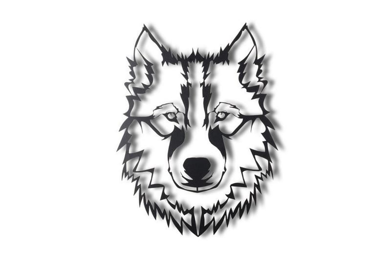 Dekorativ Veggpynt - Svart - Innredning - Veggdekorasjon - Skilt - Metallskilt