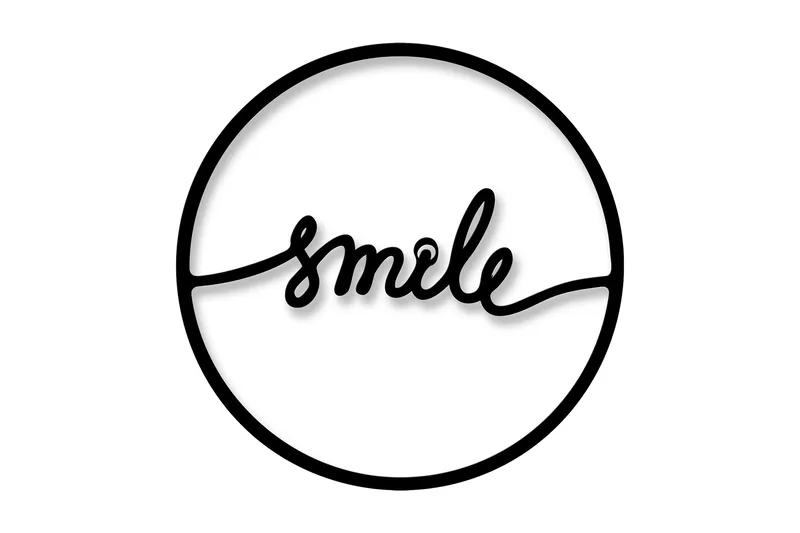 Dekorativ Veggpynt, Svart