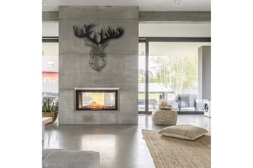 Dekorativ Veggpynt - Svart - Innredning - Veggdekorasjon - Skilt - Metallskilt