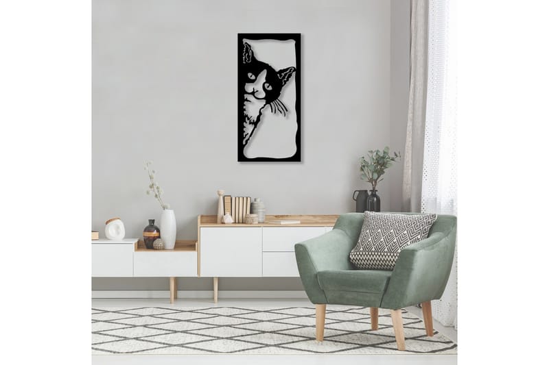 Dekorativ Veggpynt, Svart