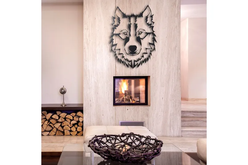 Dekorativ Veggpynt - Svart - Innredning - Veggdekorasjon - Skilt - Metallskilt