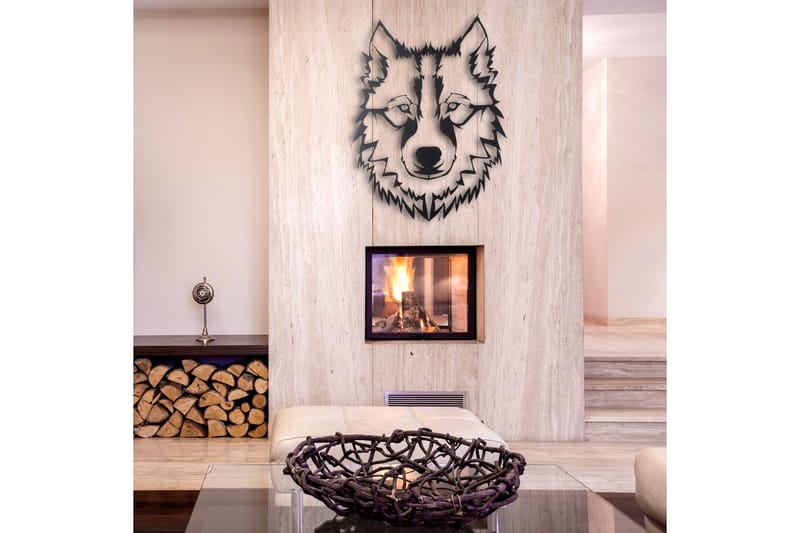 Dekorativ Veggpynt - Svart - Innredning - Veggdekorasjon - Skilt - Metallskilt