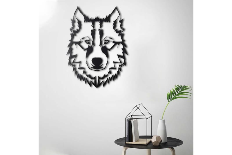 Dekorativ Veggpynt - Svart - Innredning - Veggdekorasjon - Skilt - Metallskilt