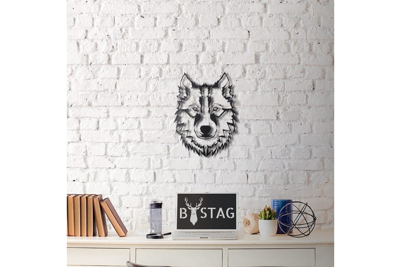 Dekorativ Veggpynt - Svart - Innredning - Veggdekorasjon - Skilt - Metallskilt