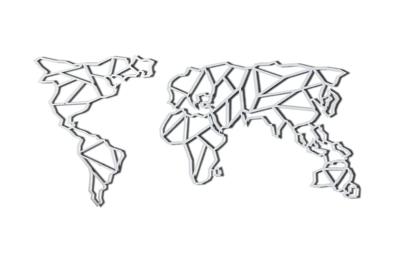 Dekorativ Veggpynt, Svart