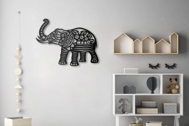 Dekorativ Veggpynt, Svart