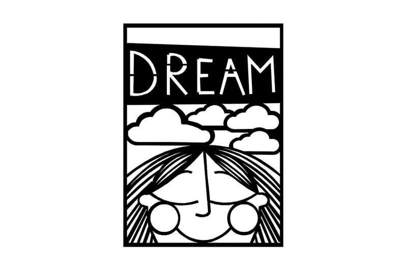 Dekorativ Veggpynt, Svart