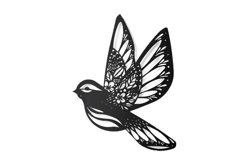 Dekorativ Veggpynt, Svart