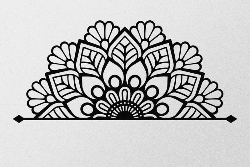 Esila Veggdekor - Svart - Innredning - Veggdekorasjon - Skilt - Metallskilt