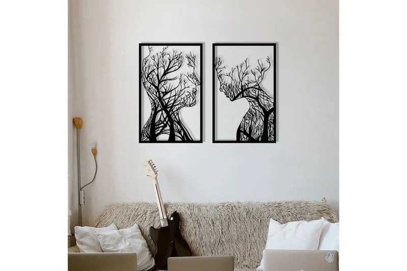 Extinction Veggdekor - Svart - Innredning - Veggdekorasjon - Skilt - Metallskilt