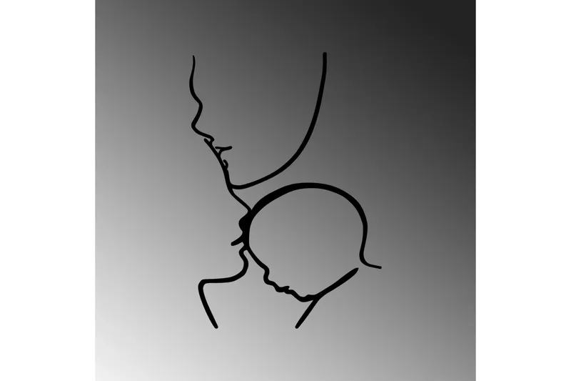 Family Veggdekor - Svart - Innredning - Veggdekorasjon - Skilt - Metallskilt