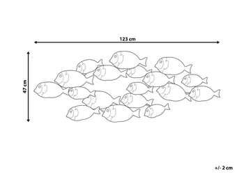 Fermium Veggdekorasjon 123 cm - Grønn - Innredning - Veggdekorasjon - Skilt - Metallskilt