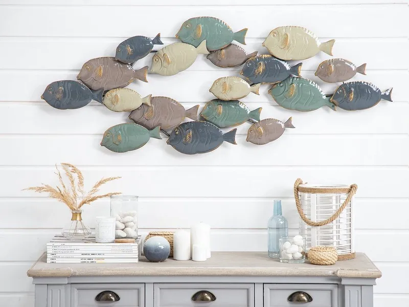 Fermium Veggdekorasjon 123 cm, Grønn