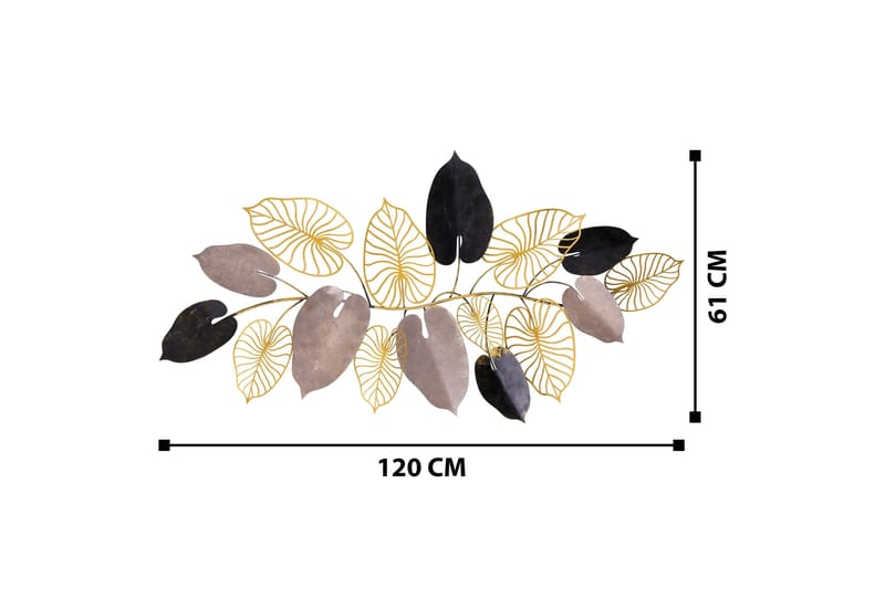 Furize Veggdekor - Flerfarget - Innredning - Veggdekorasjon - Skilt - Metallskilt