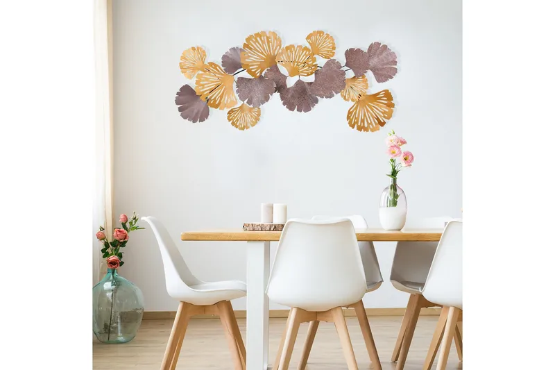 Gergo Veggdekor - Flerfarget - Innredning - Veggdekorasjon - Skilt - Metallskilt