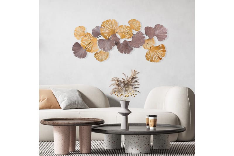 Gergo Veggdekor - Flerfarget - Innredning - Veggdekorasjon - Skilt - Metallskilt