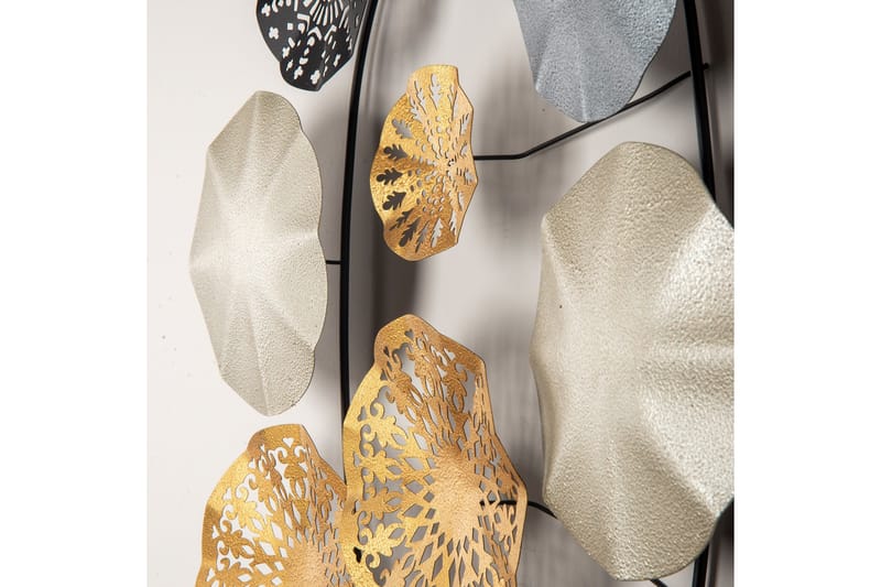 Gold Veggdekor - Flerfarget - Innredning - Veggdekorasjon - Skilt - Metallskilt