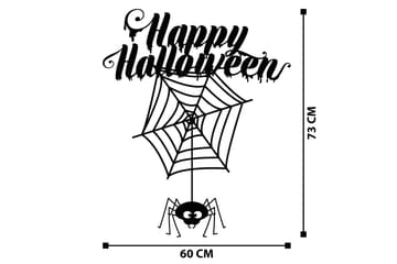 Halloween 3 Veggdekor - Svart - Innredning - Veggdekorasjon - Skilt - Metallskilt