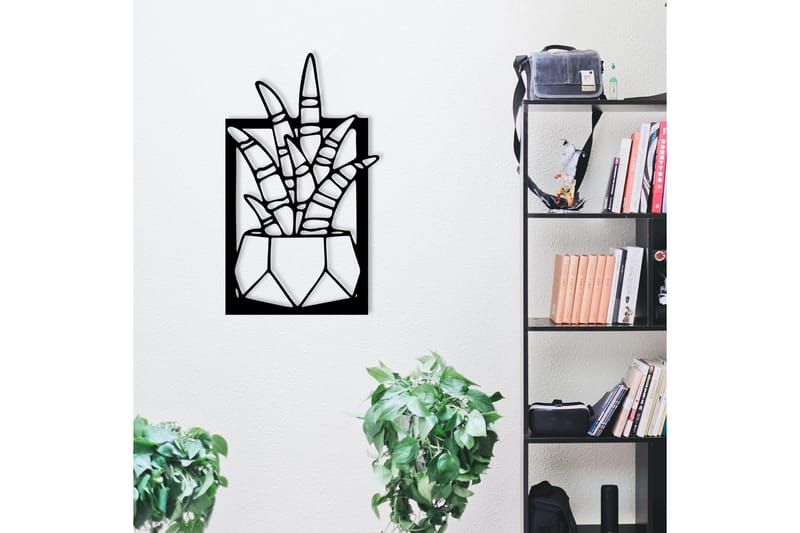 Havsala Veggdekor - Svart - Innredning - Veggdekorasjon - Skilt - Metallskilt