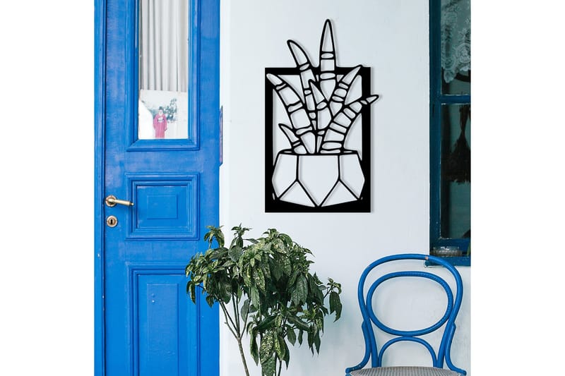 Havsala Veggdekor - Svart - Innredning - Veggdekorasjon - Skilt - Metallskilt