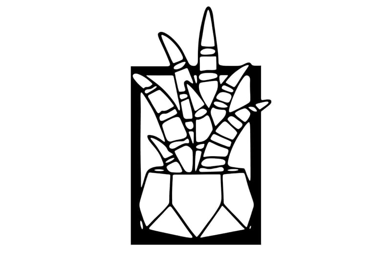 Havsala Veggdekor - Svart - Innredning - Veggdekorasjon - Skilt - Metallskilt