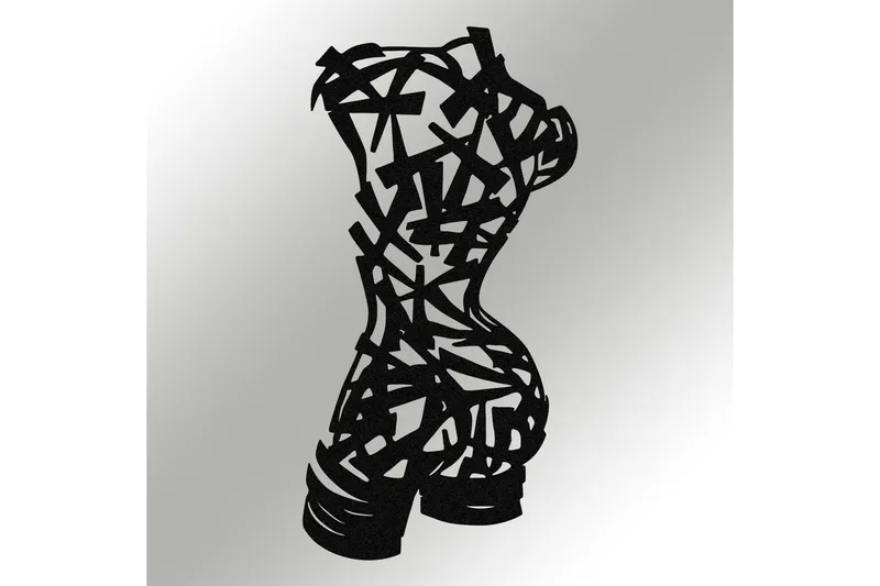 Hemdem Veggdekor - Svart - Innredning - Veggdekorasjon - Skilt - Metallskilt