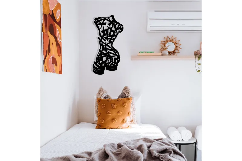 Hemdem Veggdekor - Svart - Innredning - Veggdekorasjon - Skilt - Metallskilt