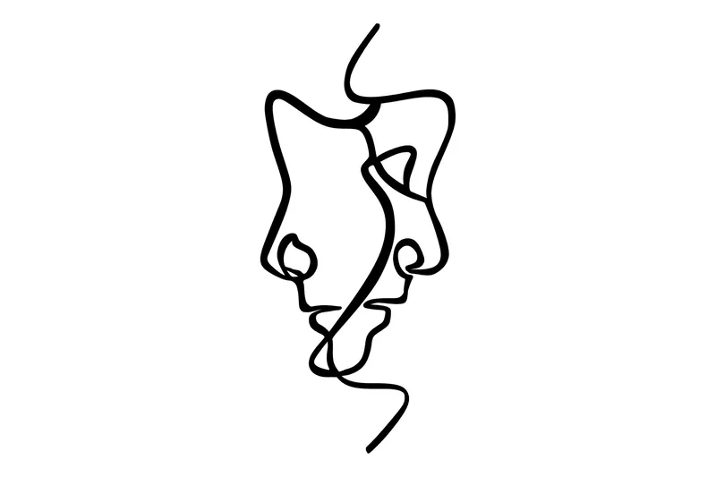 Interior Veggdekor, Svart