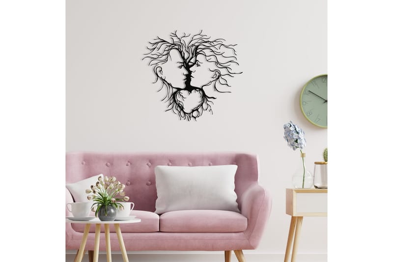 Intrigue Veggdekor - Svart - Innredning - Veggdekorasjon - Skilt - Metallskilt