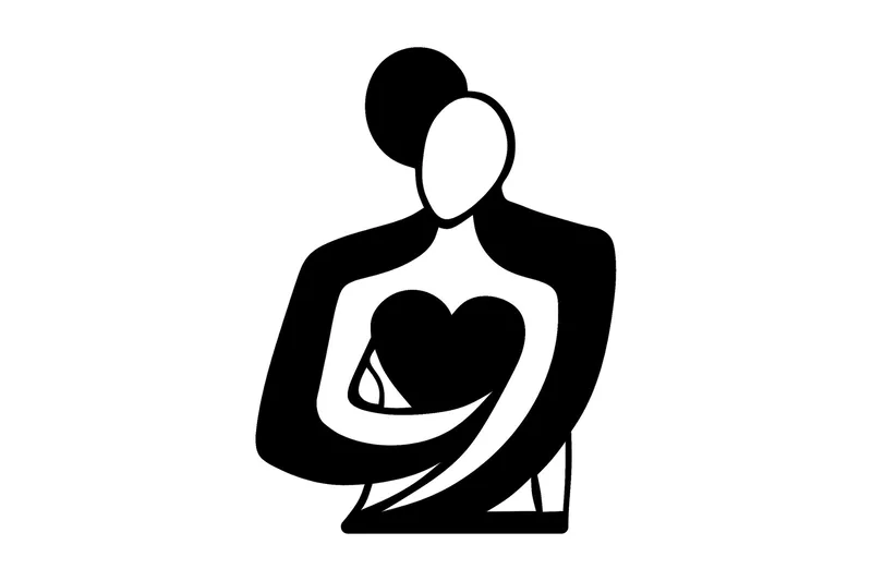 Love Veggdekor, Svart