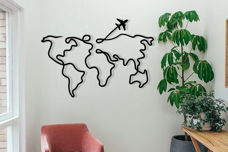 Mozzafiato Veggdekor, Svart