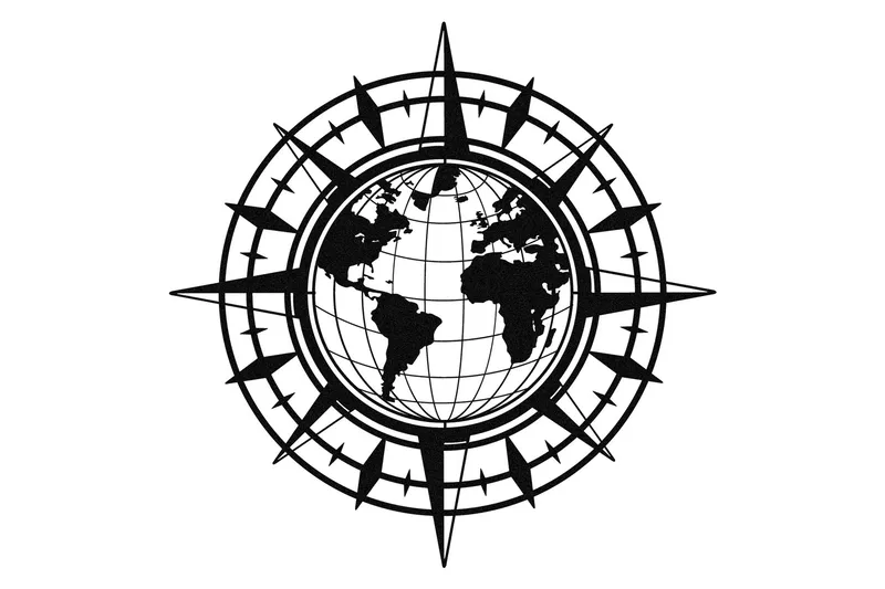 Real World Veggdekor, Svart